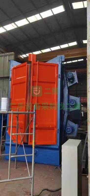 二手雙勾拋丸機3710進口2米??2米??3.5米