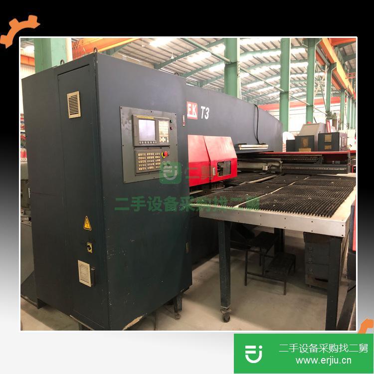 二手數控轉塔沖鈑金數控沖床香港梁發記T3-1620噸位30，1620*4000