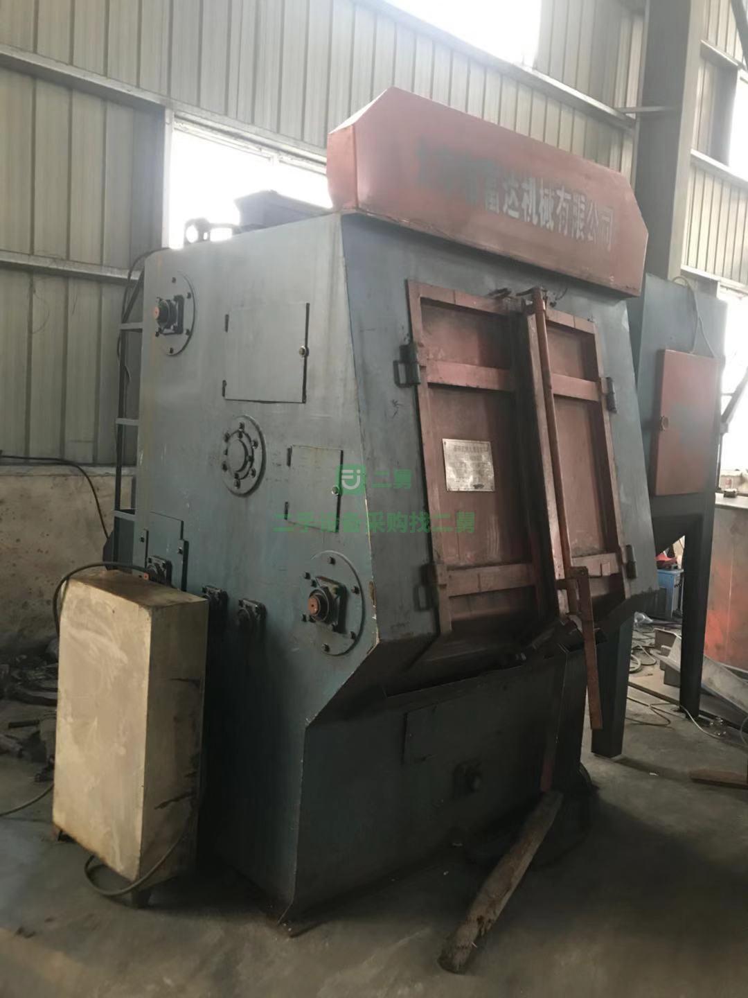 二手3210履帶拋丸機脈沖除塵9成新送履帶