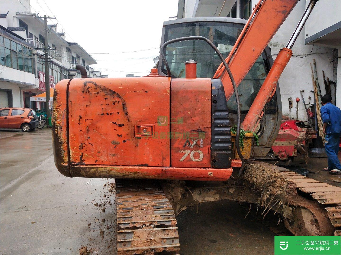 日立70挖掘機