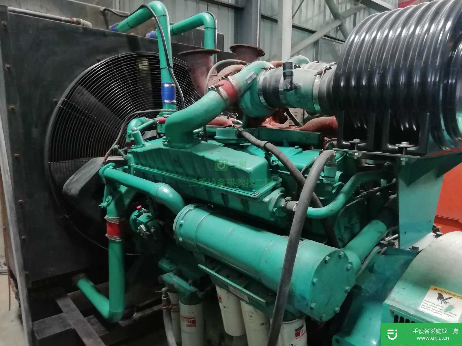 二手柴油發電機組美康660kw發電機