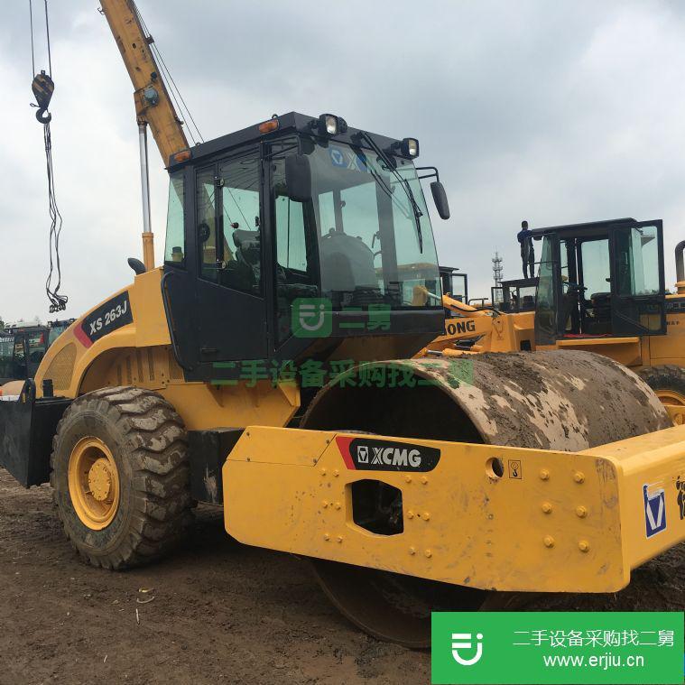轉讓二手徐工22噸壓路機