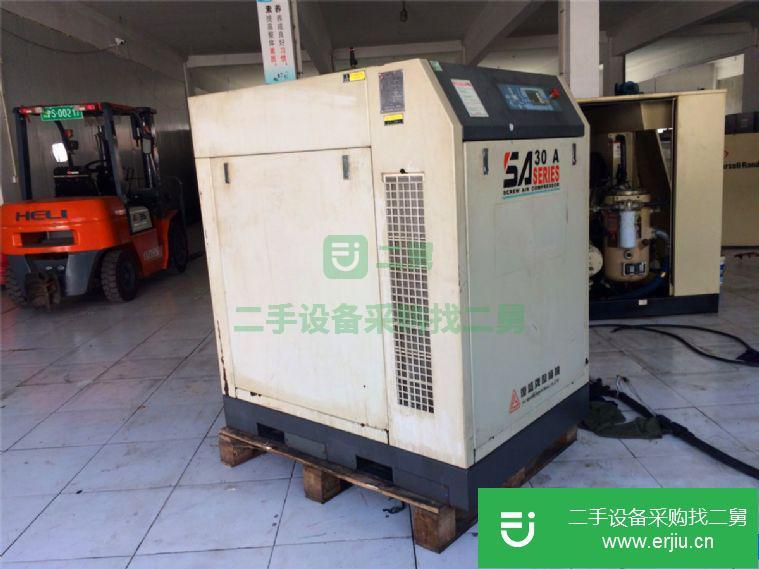 轉讓7成新復盛螺桿空壓機SA30A