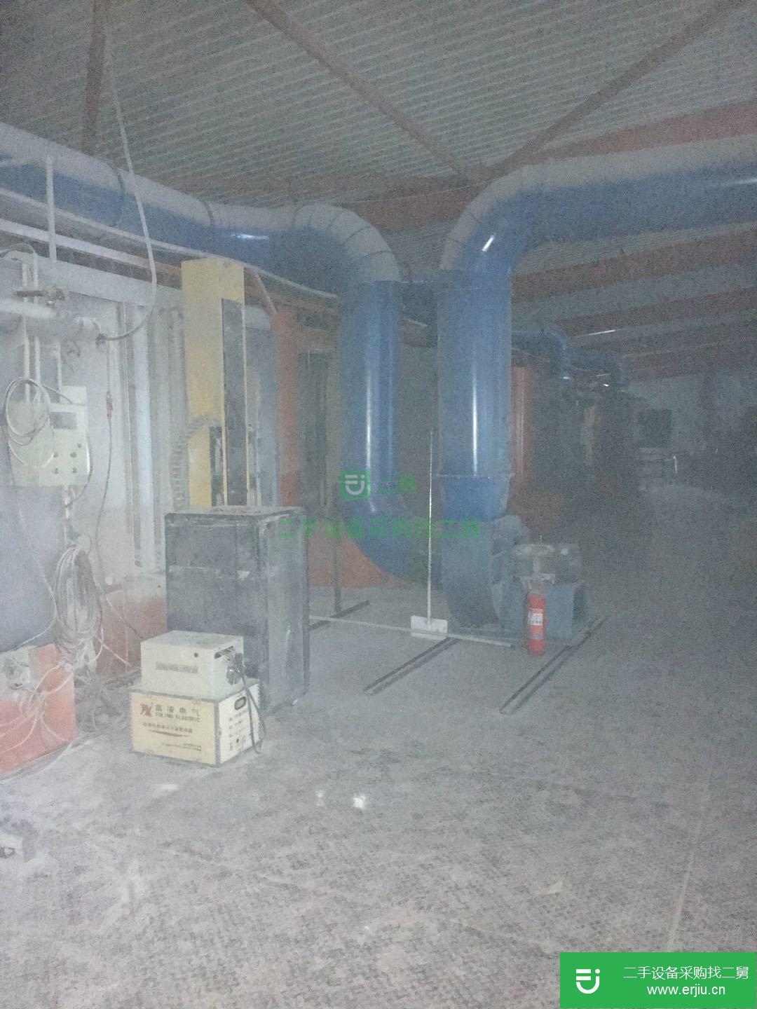 帶噴淋預熱烘干噴涂流水線轉讓