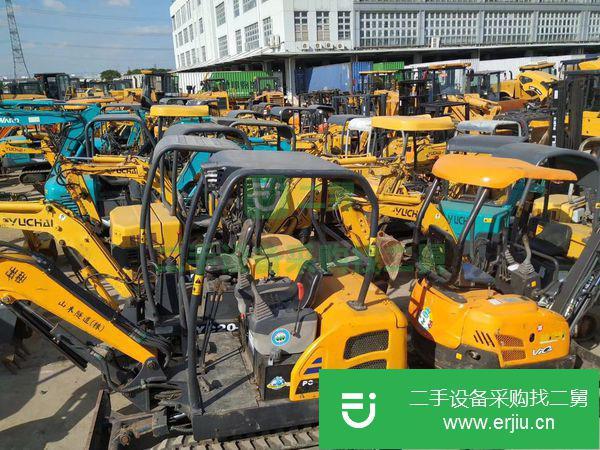 轉讓二手小型玉柴挖掘機