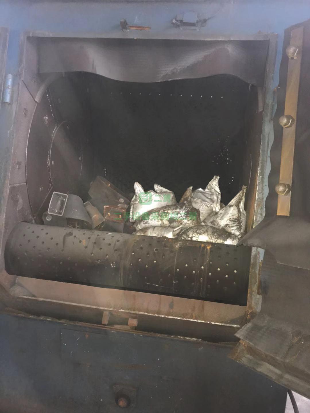 二手3210履帶拋丸機脈沖除塵9成新送履帶