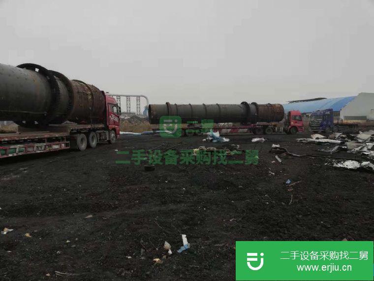 轉讓二手2.5*37米回轉窯設備