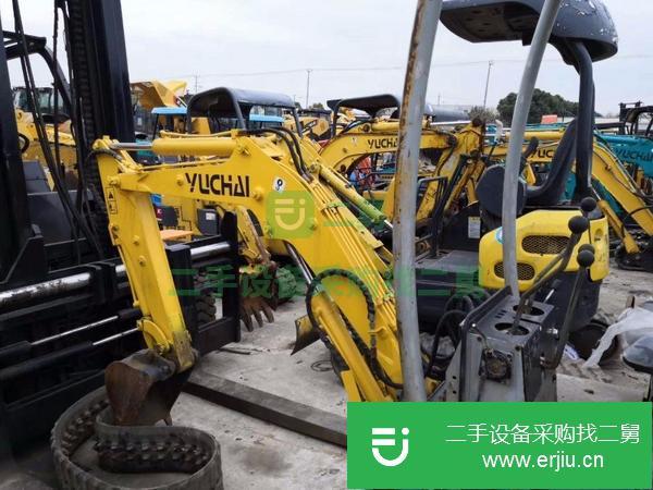 轉讓二手玉柴18挖掘機