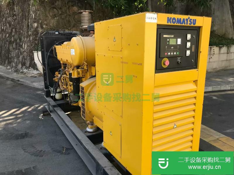 供應(yīng)大連KOMATSU小松S6D125二手柴油發(fā)電機(jī)250