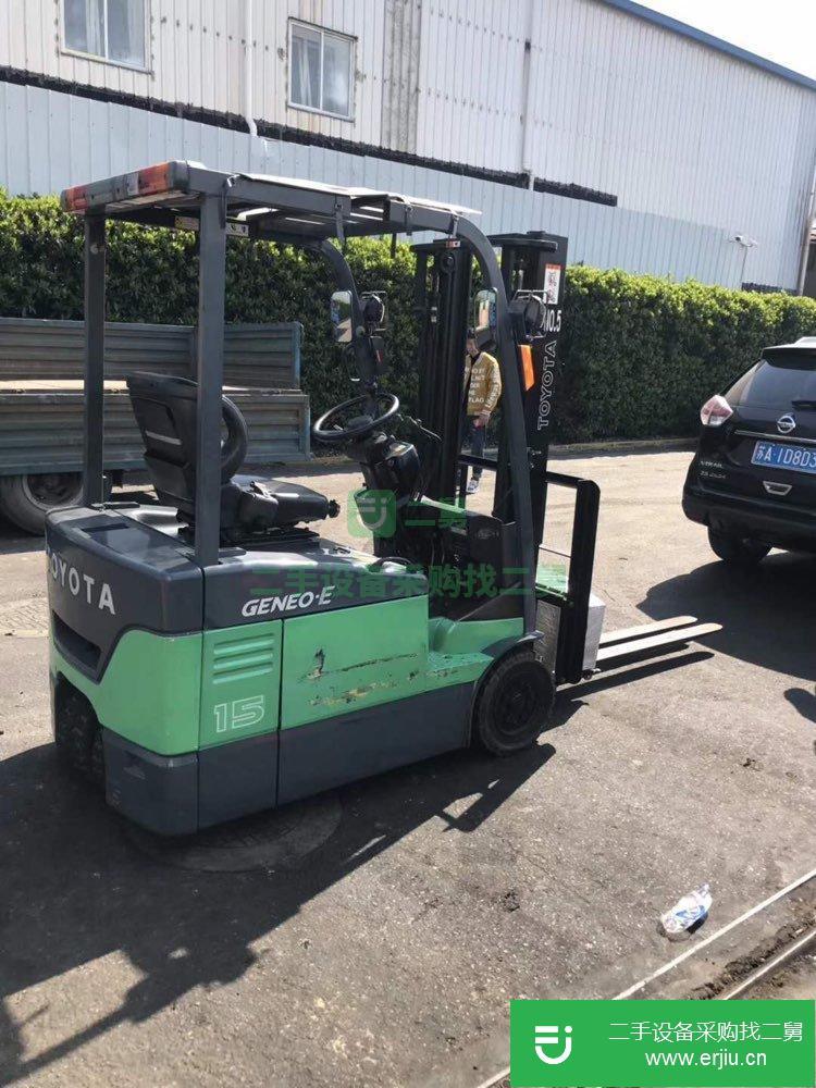 轉讓1.5噸豐田二手電動叉車