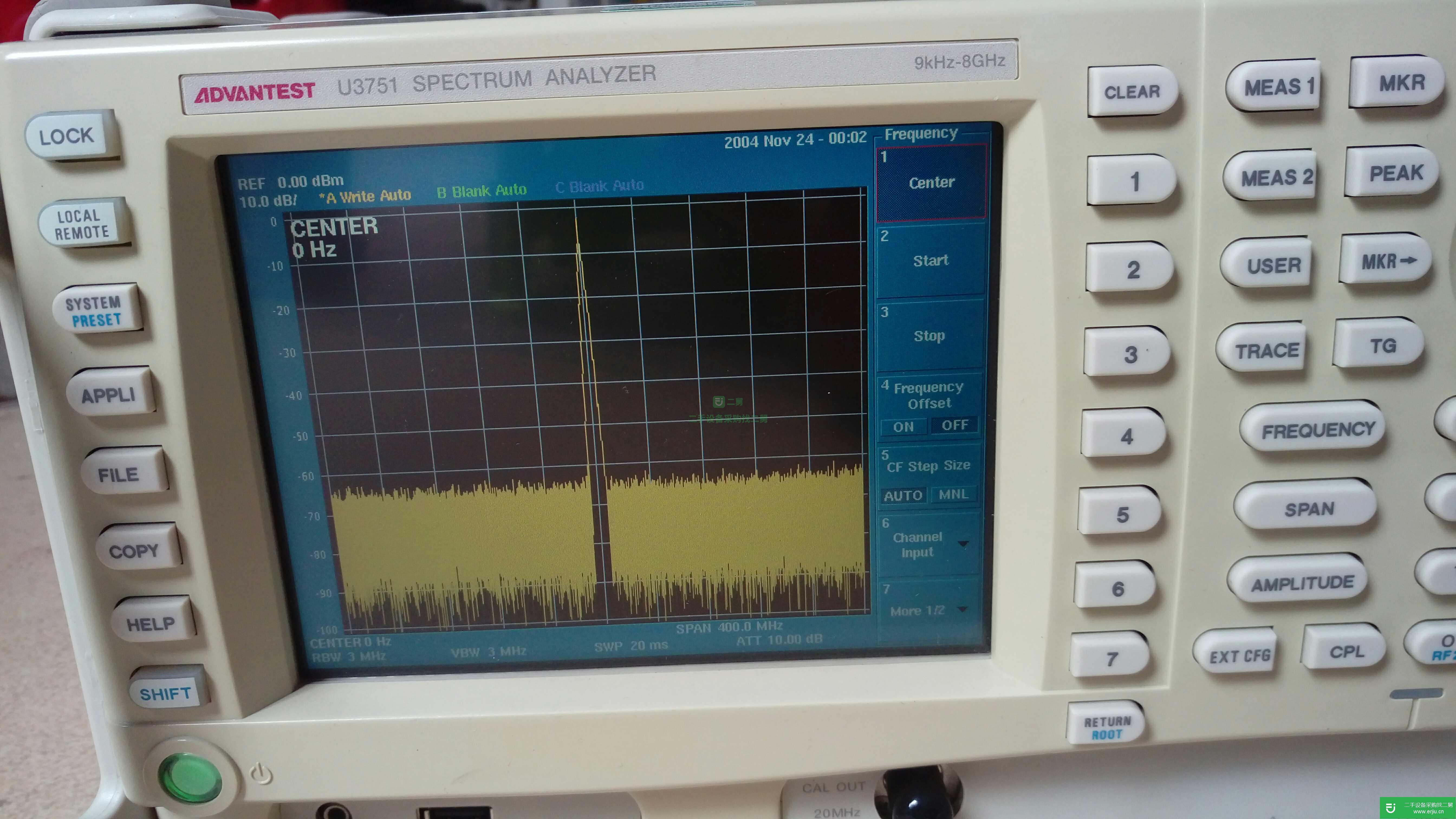 Advantest愛德萬U3751頻譜 8G射頻頻譜分析儀