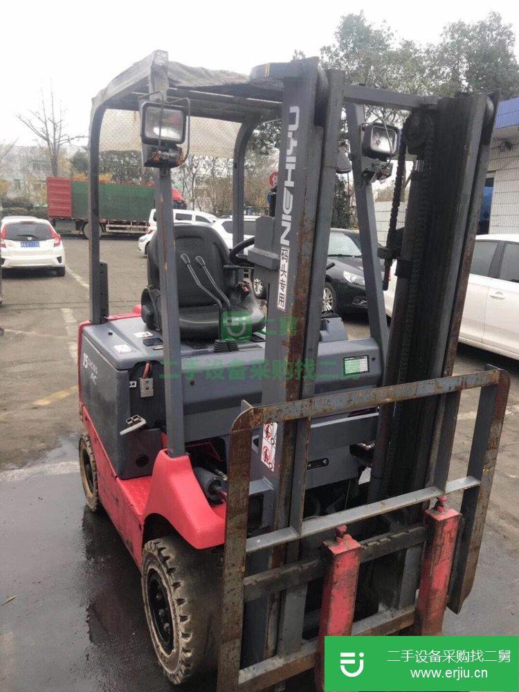 二手力至優1.5噸平衡重電動叉車