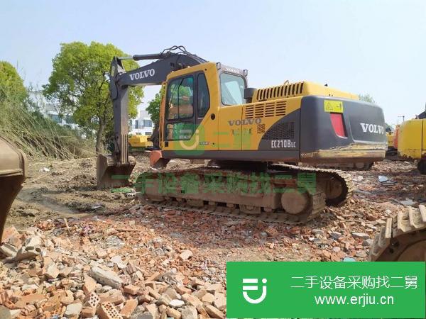 原裝進(jìn)口沃爾沃210挖掘機(jī)