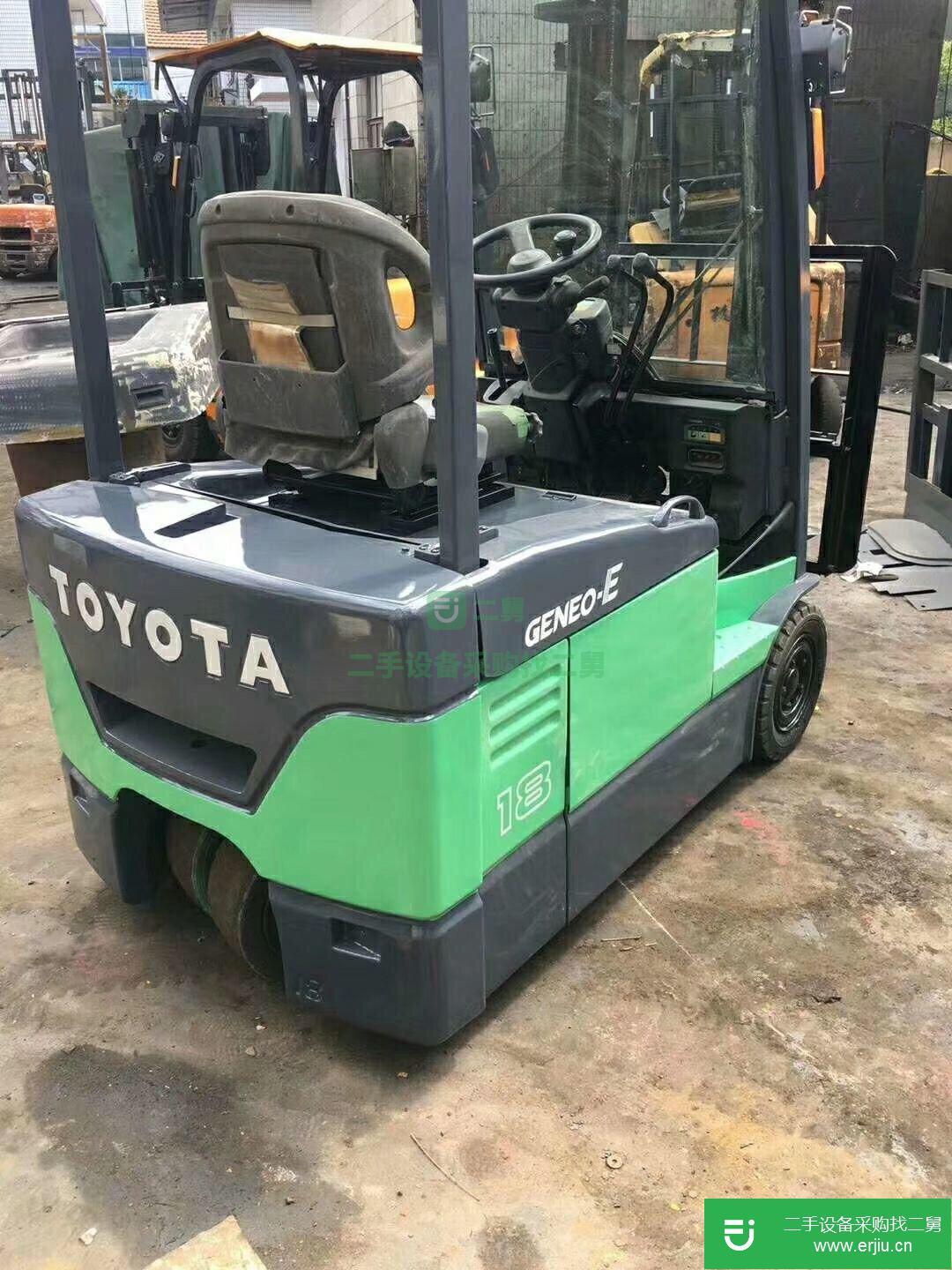 轉讓二手電動叉車豐田1.5噸