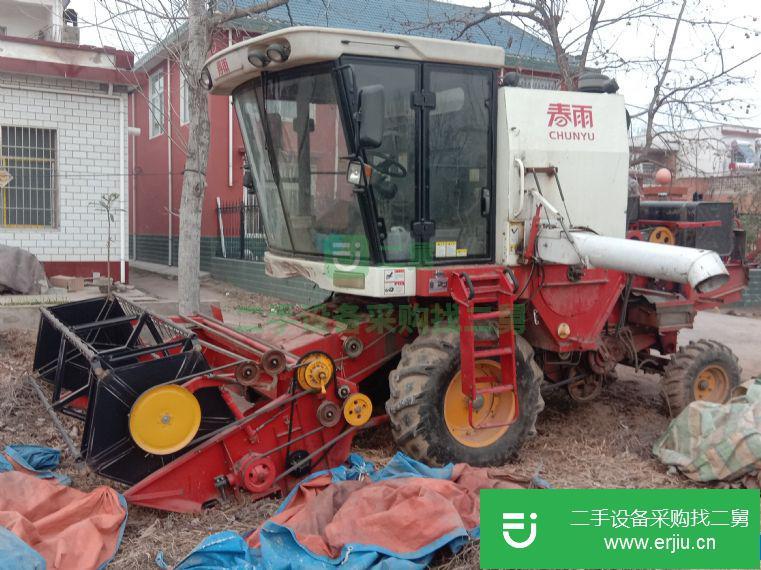 河南出售二手小麥玉米聯(lián)合收割機