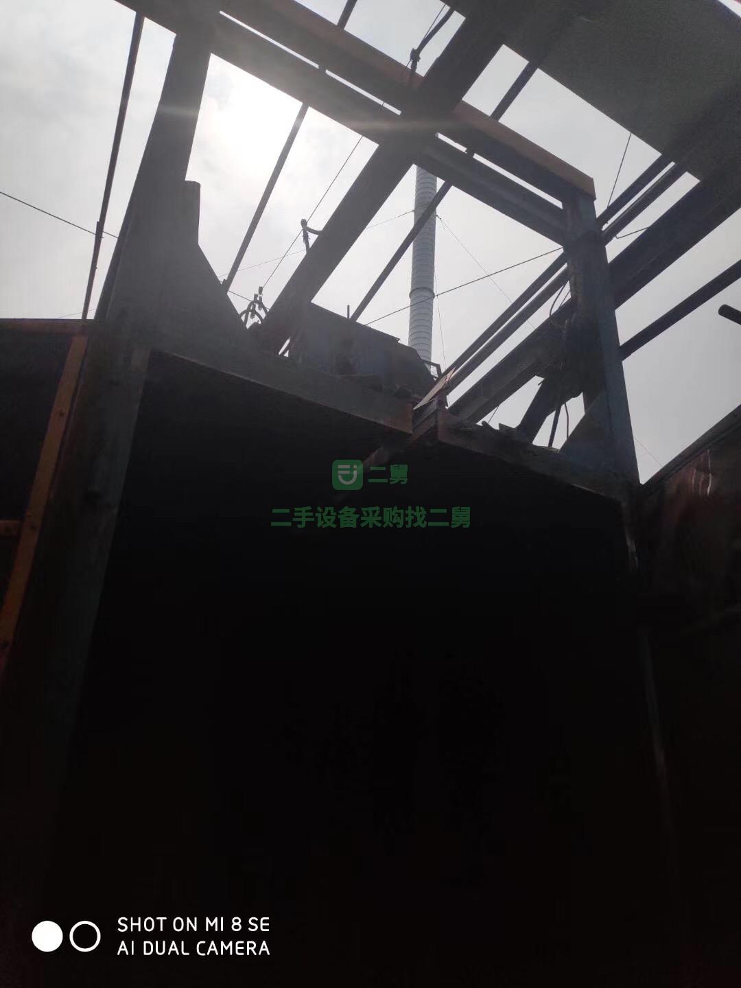 低價售單鉤三噸3710拋丸機帶脈沖除塵器