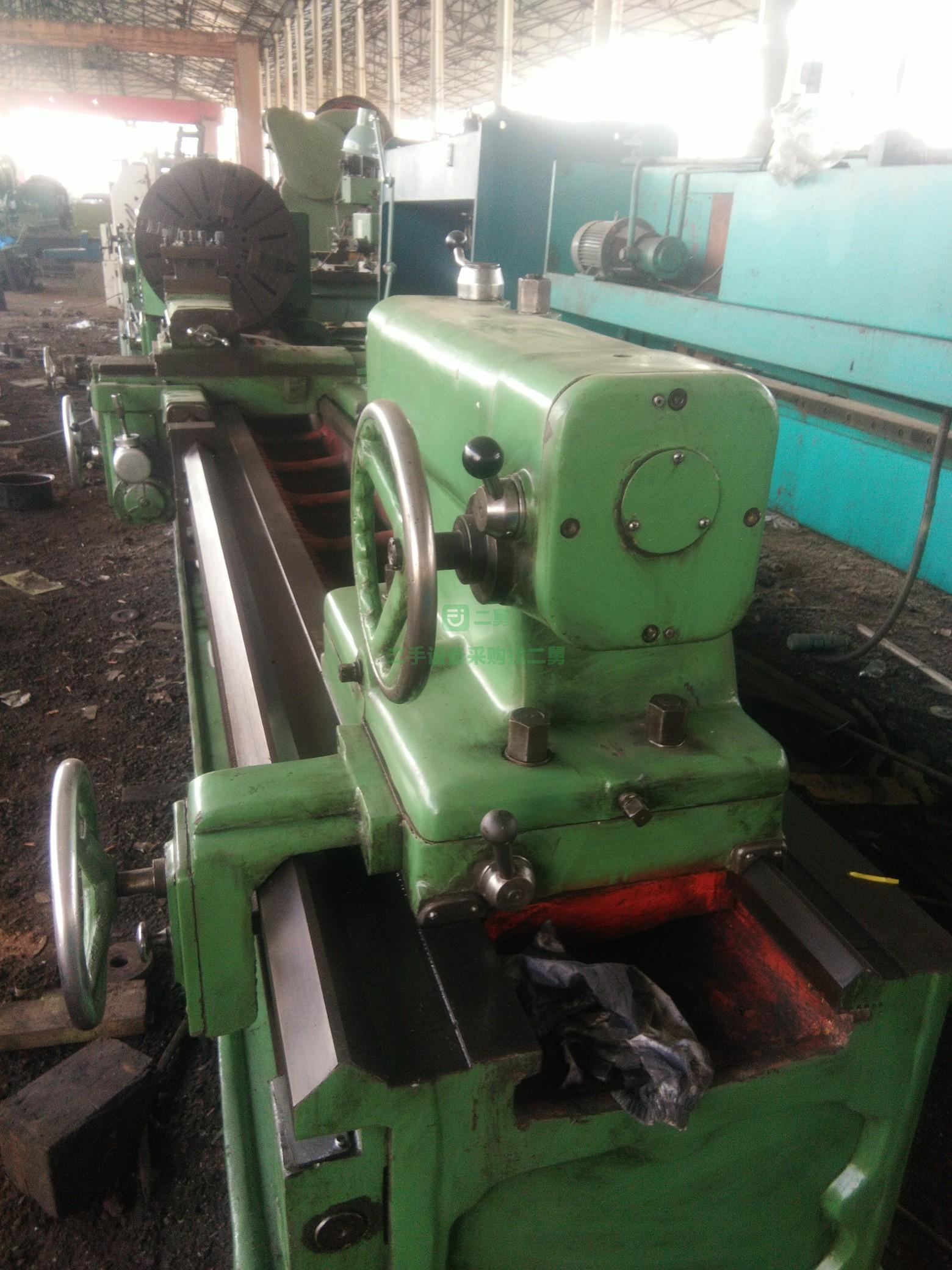8成新沈陽100X5米重型車床沈陽機床Cw61100x5米