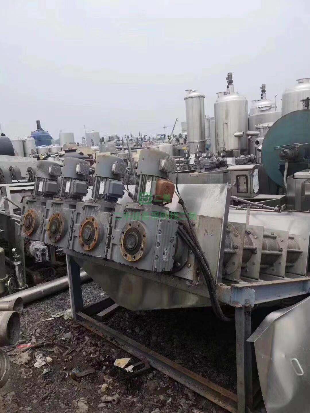 二手304疊螺脫水機(jī)9成新急出