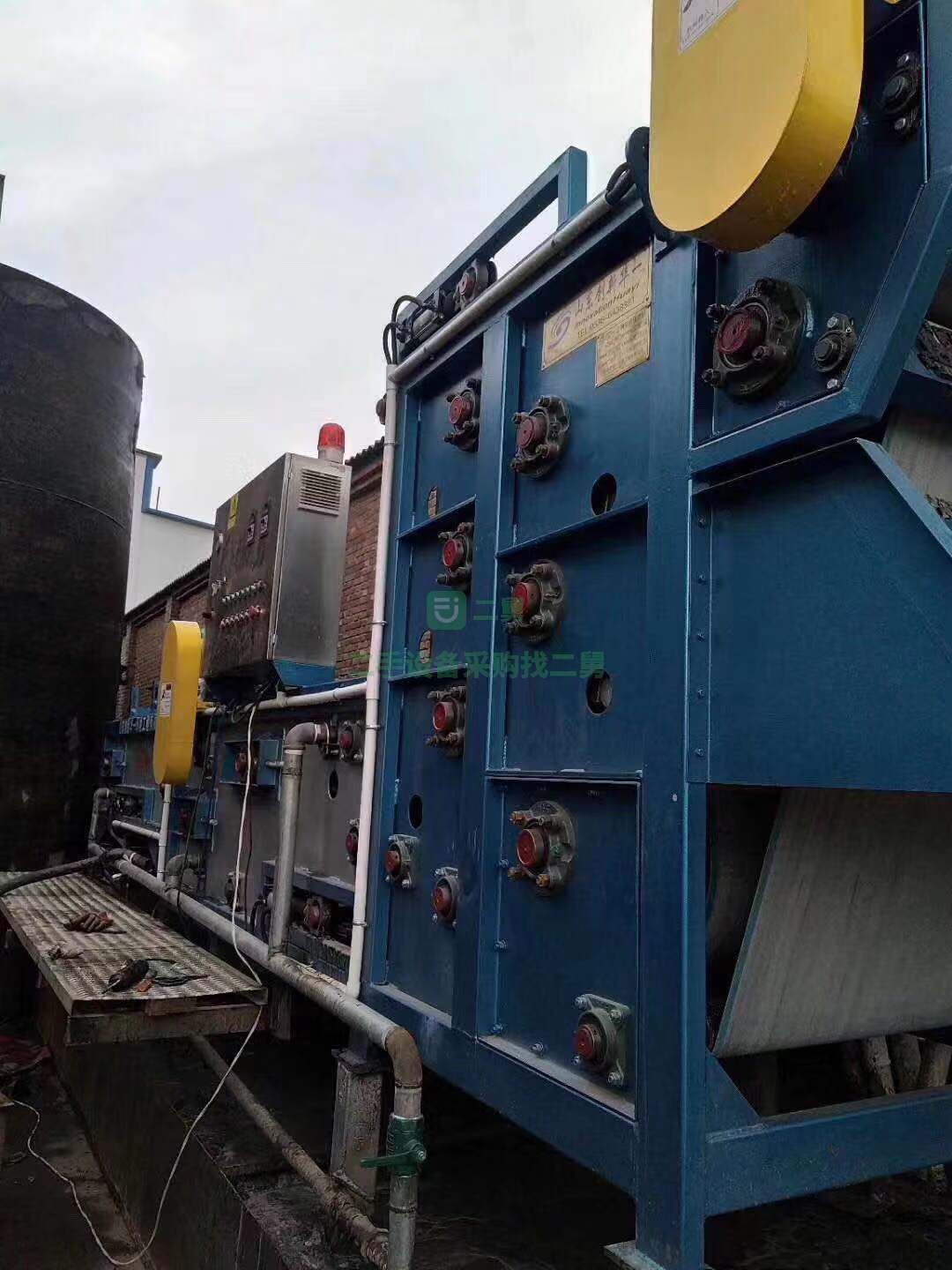 急售二手1000型三網帶式壓濾機 2019年出廠