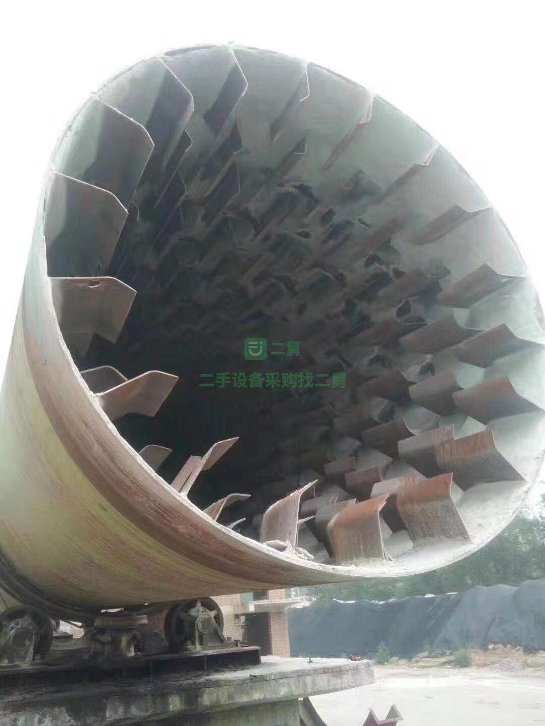 二手3.2x25m滾筒烘干機全套