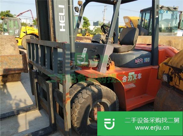轉讓二手合力10噸大叉車