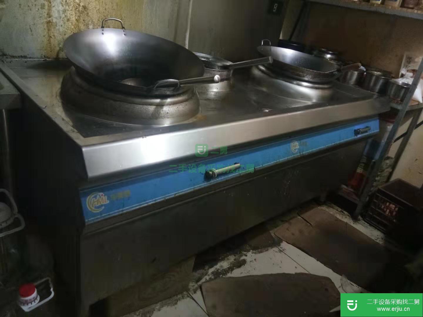 江蘇徐州出售二手九成新的商用電磁爐雙灶頭