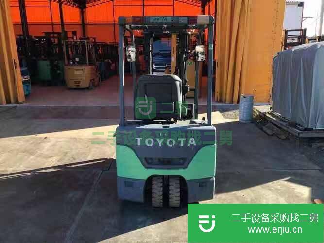 低價出售1.3噸二手豐田電動叉車 原版油漆二手叉車出售