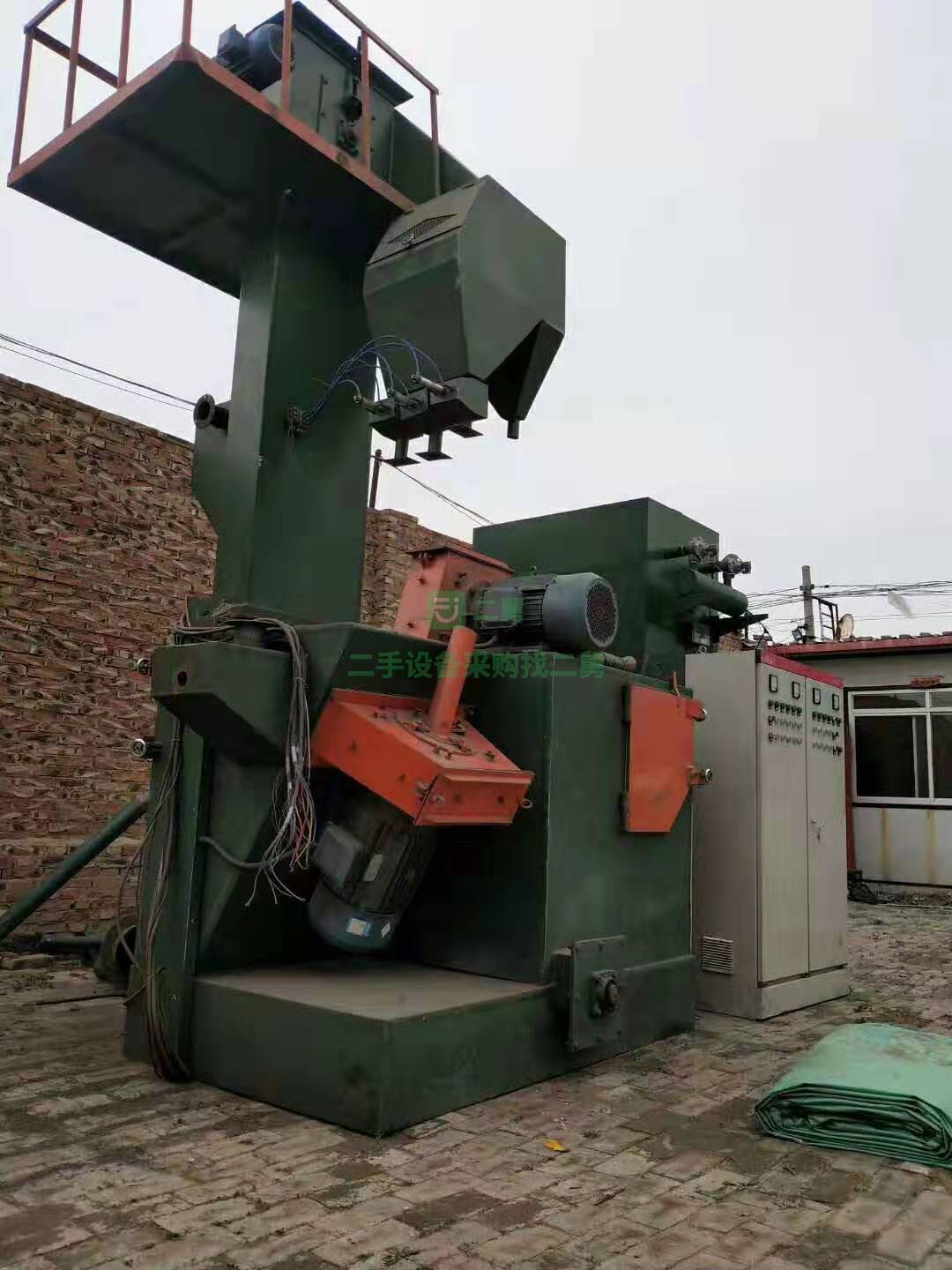 二手盤條建材拋丸機9成新河北省滄州市