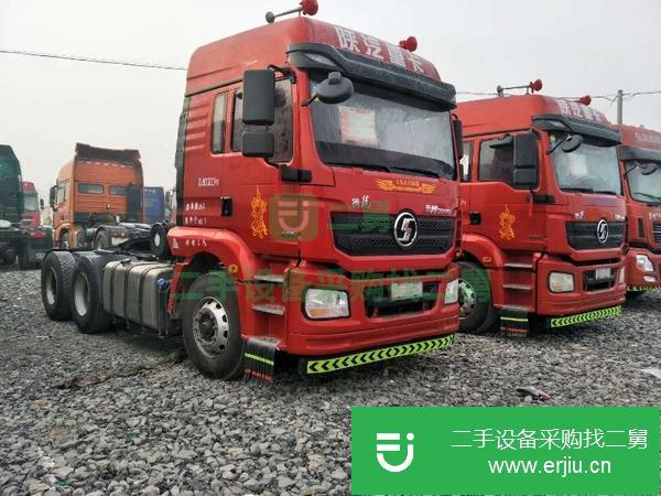轉(zhuǎn)讓陜汽德龍新m3000雙驅(qū)輕體430馬力國(guó)四牽引車