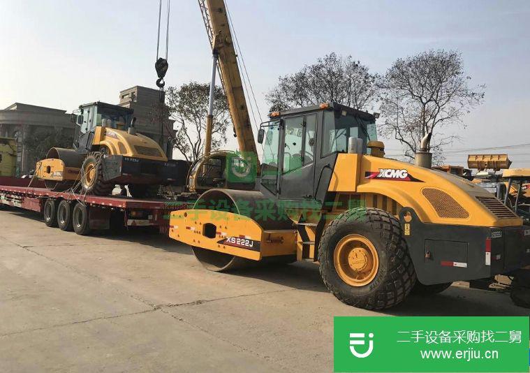 轉讓:二手徐工22噸壓路機