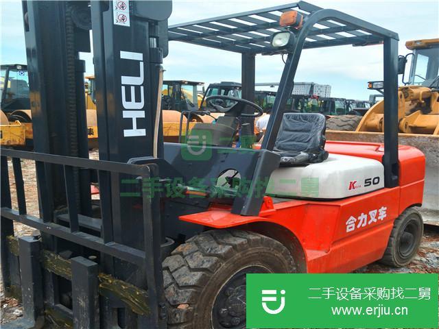 二手叉車 降價處理二手合力5噸叉車手續齊全
