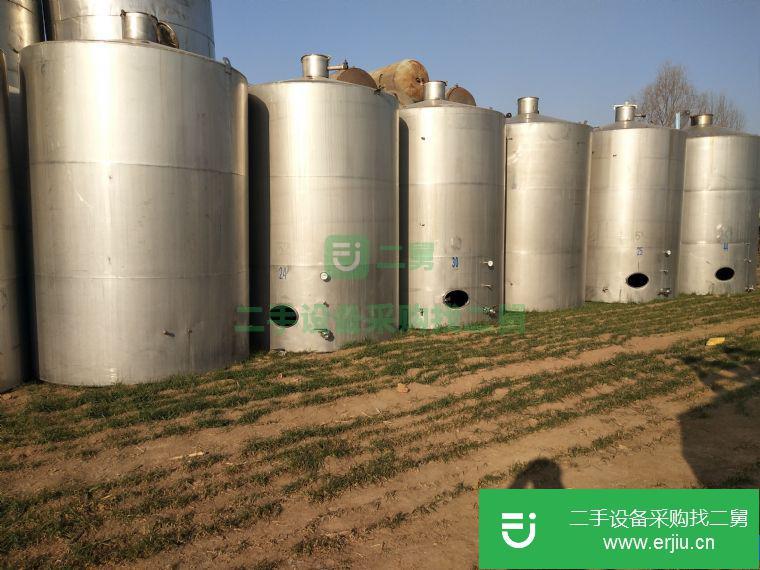 轉(zhuǎn)讓二手80平方冷凝器  二手不銹鋼儲罐