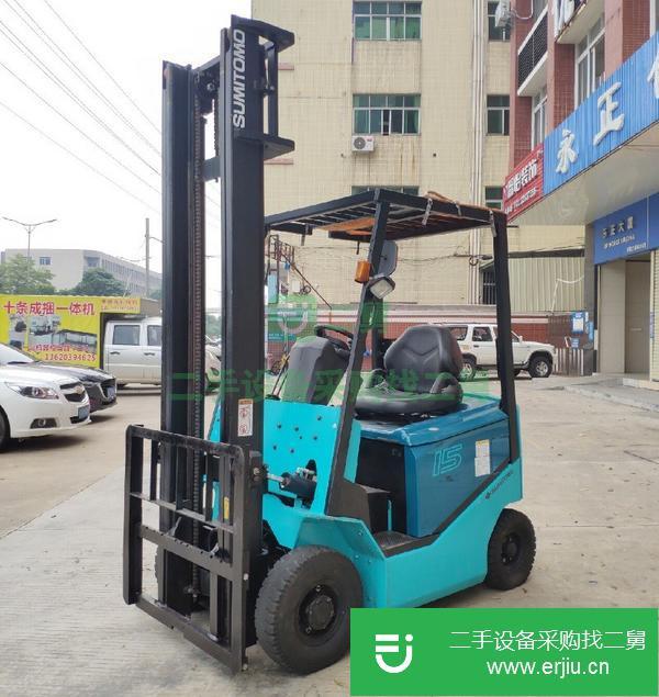 出售小型電瓶叉車,進口三支點電動叉車,二手叉車出售