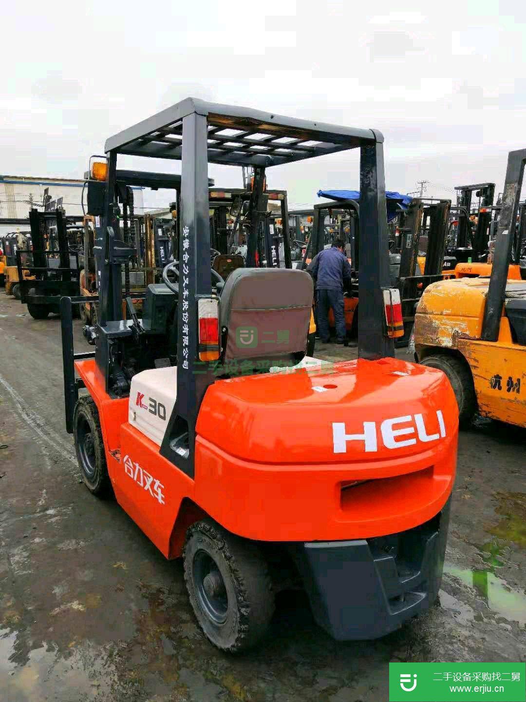 本地轉(zhuǎn)讓二手叉車合力3.5噸3噸，正規(guī)原廠車源
