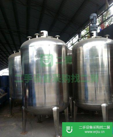 轉讓二手不銹鋼儲罐,立方罐,臥式罐,攪拌罐,