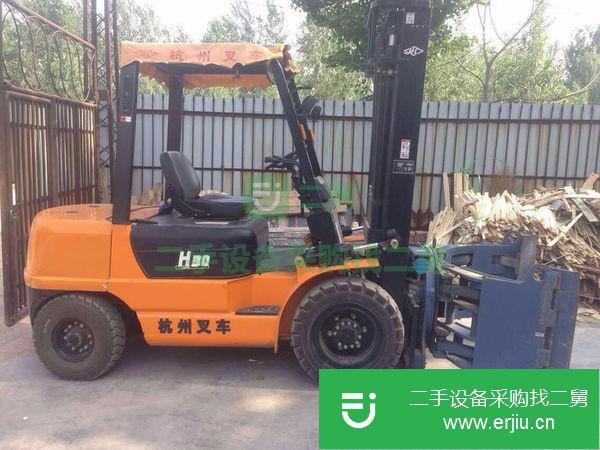 轉(zhuǎn)讓二手合力棉花夾包叉車