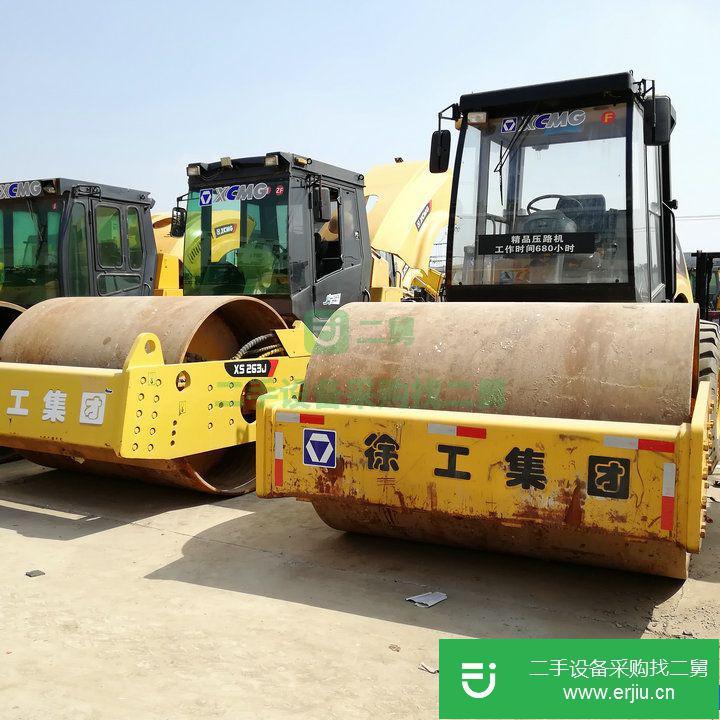 轉讓:二手徐工20噸22噸26噸壓路機新舊度：七成新-九成新