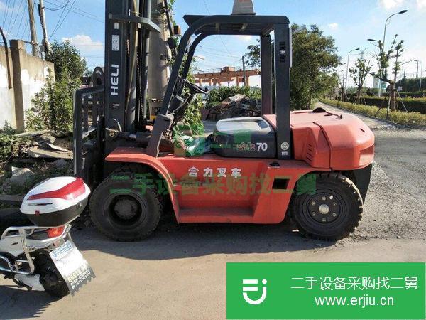 二手新款合力7噸叉車低價出售