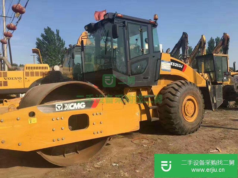 江西景德鎮出售二手壓路機 (26噸二手手續齊全)