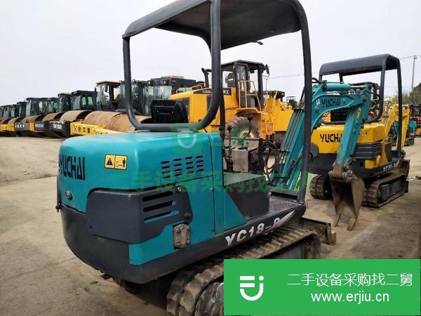 轉(zhuǎn)讓原版車二手玉柴18微型挖掘機,二手18小挖機低價果園園林