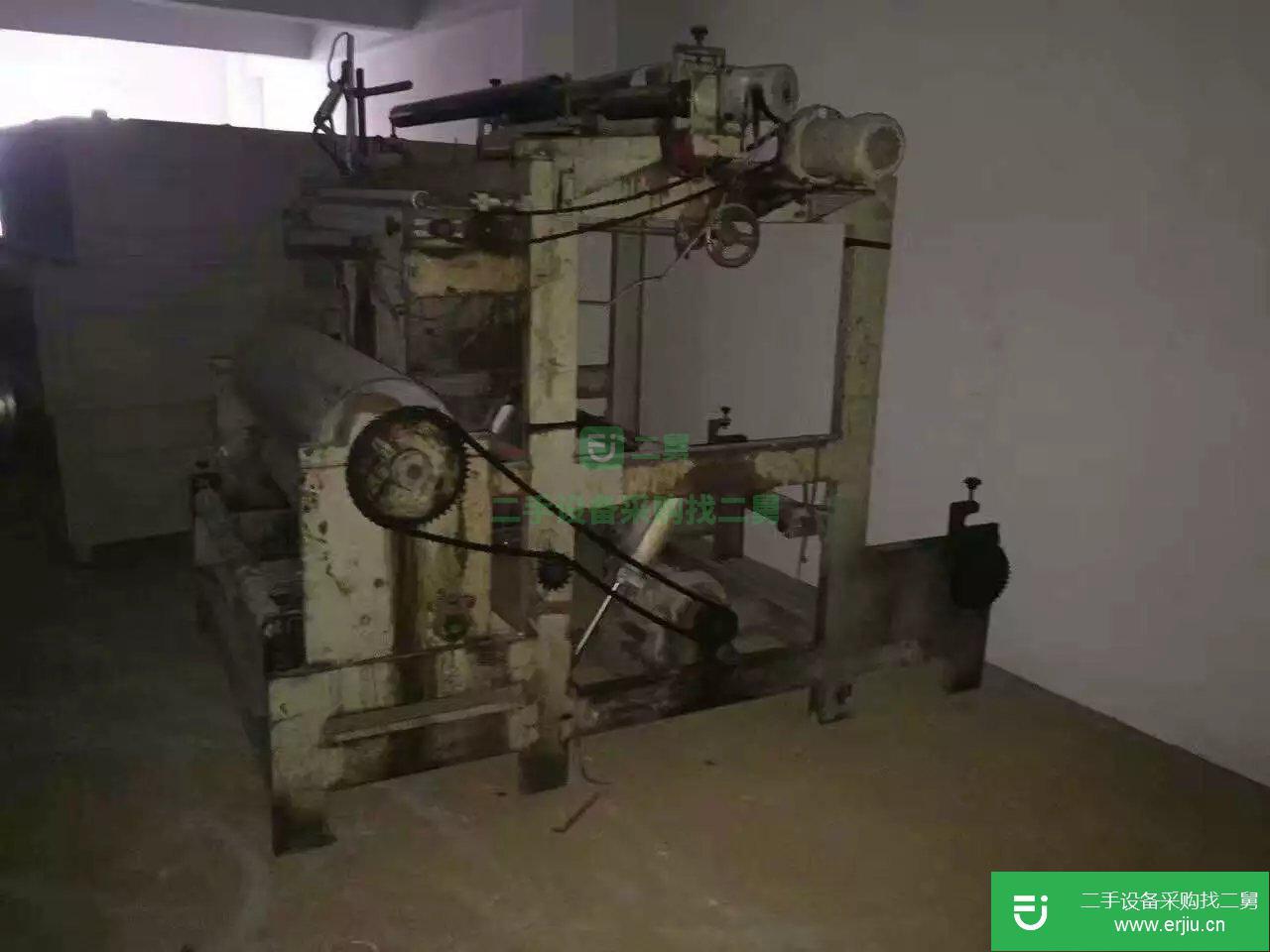 出售二手印刷設備龍港14001.4米不干膠復合機