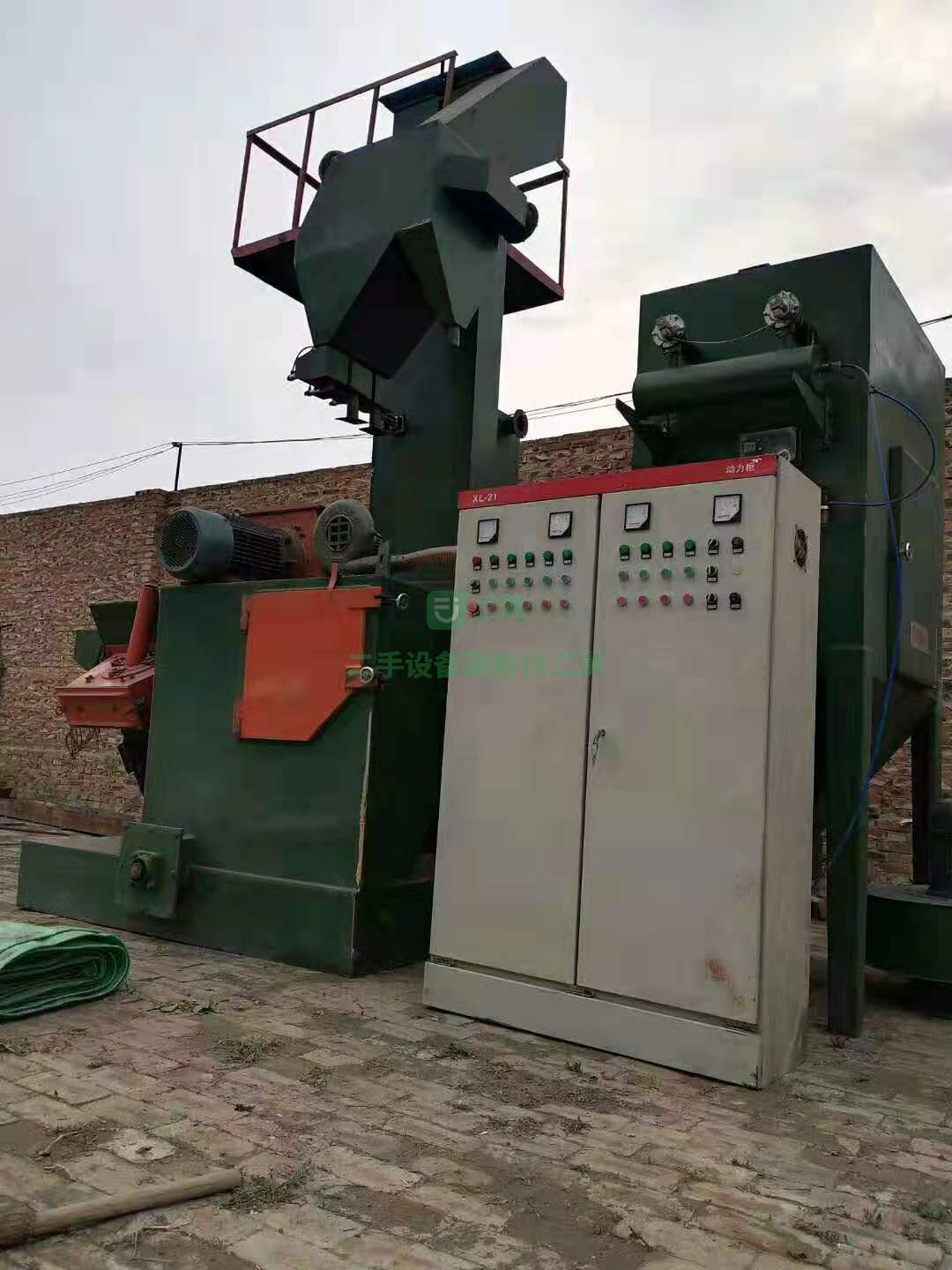 二手盤條建材拋丸機9成新河北省滄州市