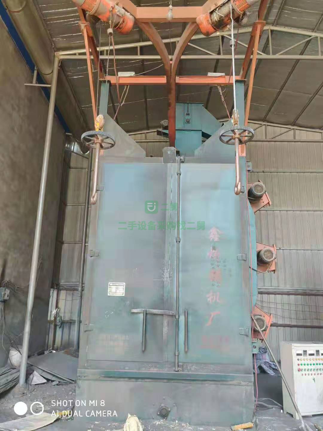 二手吊鉤式拋丸機3730八成新河北省滄州市