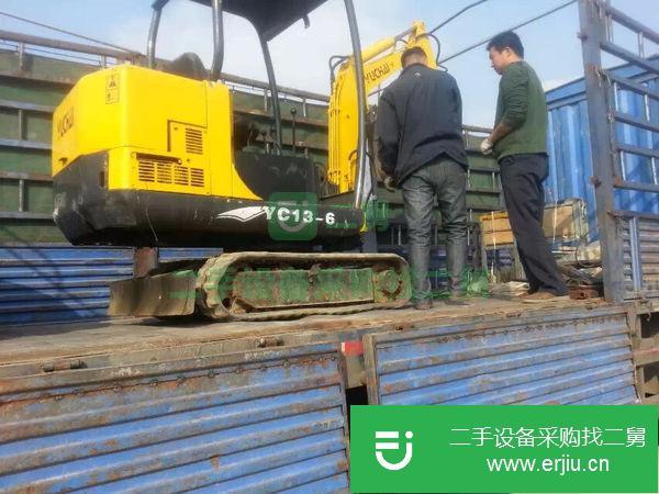 轉(zhuǎn)讓二手玉柴18挖掘機(jī)