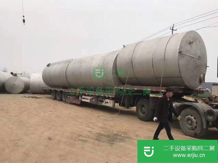轉(zhuǎn)讓:出售二手乳品廠不銹鋼儲罐10-100立方，