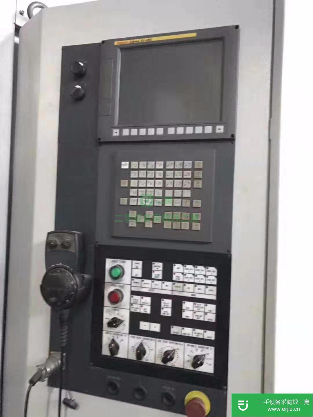 轉讓九成新發那科系統海天HTM-80H臥式加工中
