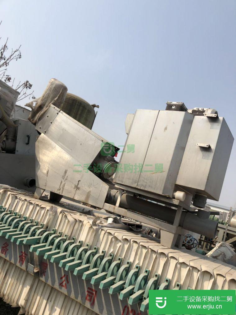 轉讓:二手小型疊羅污泥脫水機全套
