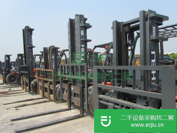 二手6噸叉車低價轉讓柴油發動機,動力強勁