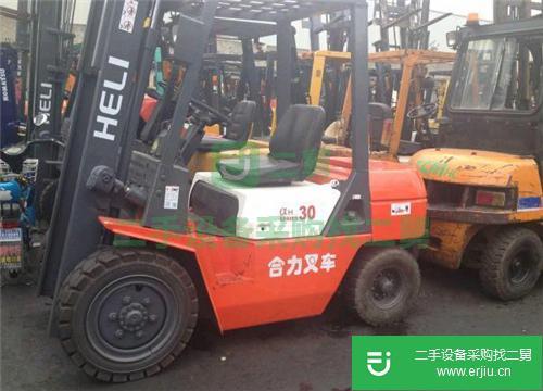 二手叉車-電瓶叉車+夾抱叉車+側移叉車+高門架叉車
