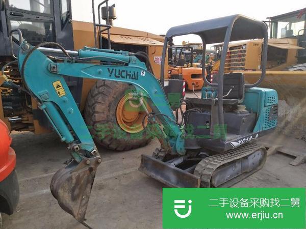 轉(zhuǎn)讓原版車二手玉柴18微型挖掘機,二手18小挖機低價果園園林
